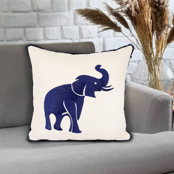 Spartan Tusker Blue Cushion Cover