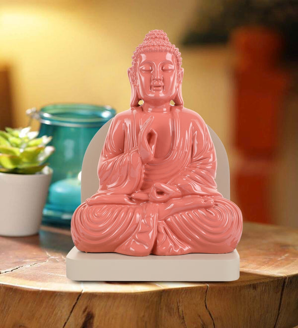The Protection Buddha in Pink