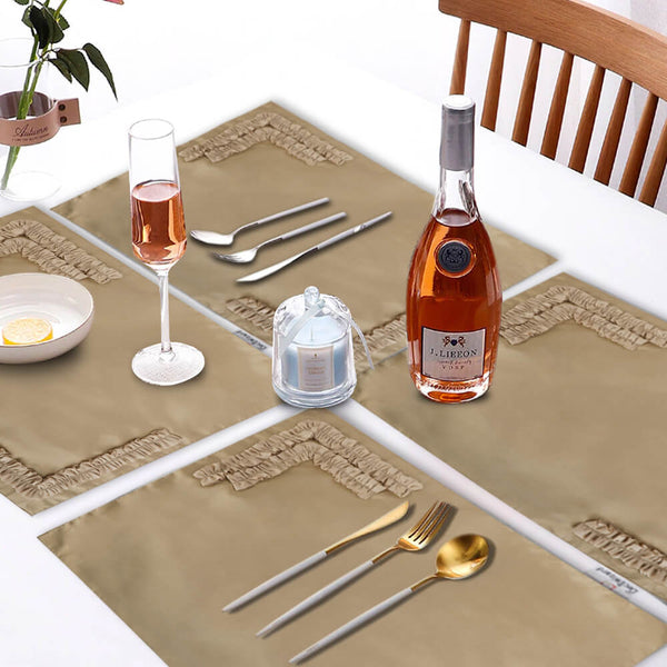 Golden Gleam Placemat, Set of 2