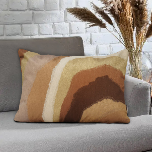 Bohemian Magic in Brown Cushion Cover with Filler