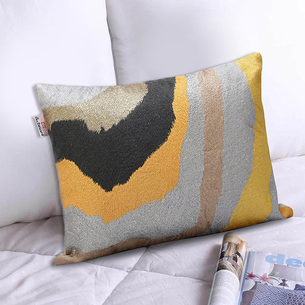 Bohemian Magic in Yellow Cushion Cover with Filler