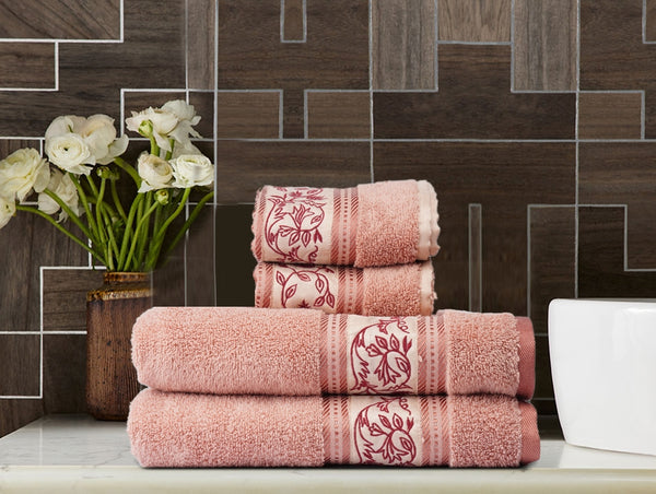 Floral Paradise Towels (Set of 4A)