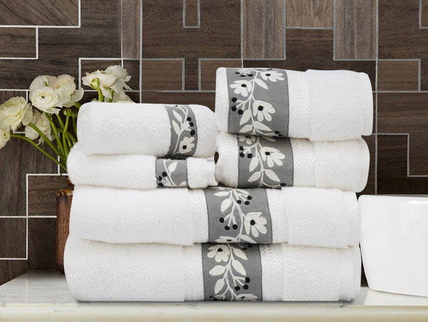 Flower Story Towels (Set of 6)