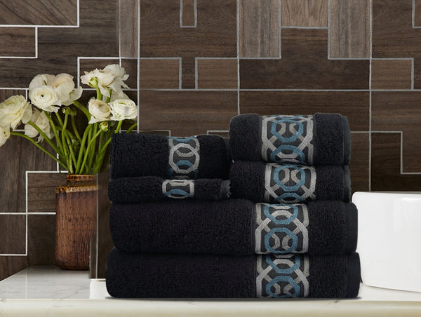 Geometrical Era Towels (Set of 6)