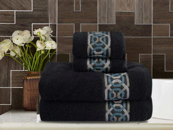 Geometrical Era Towels (Set of 4A)