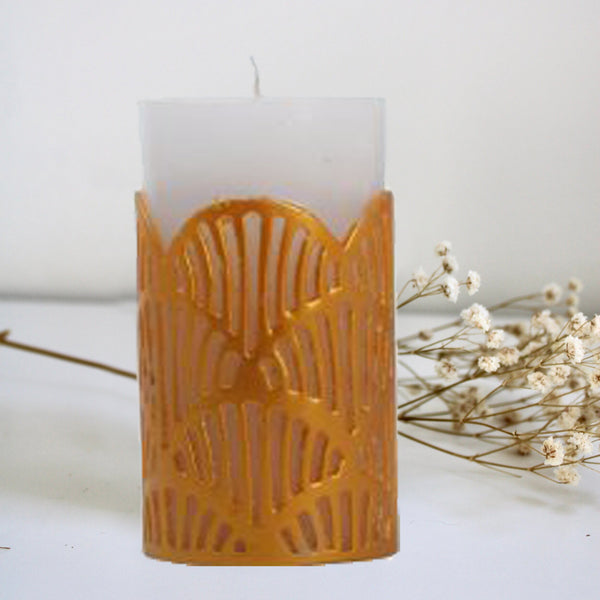 Lattice Candle Gold (Large)
